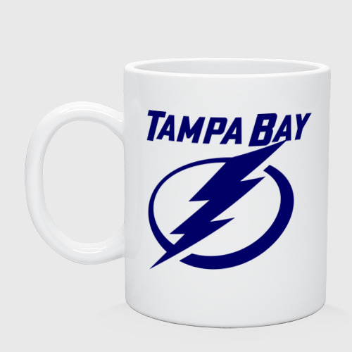 Кружка керамическая HC Tampa Bay, цвет белый