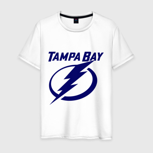 Мужская футболка хлопок HC Tampa Bay, цвет белый