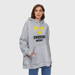 Худи SuperOversize хлопок Swedish Hockey - фото 2