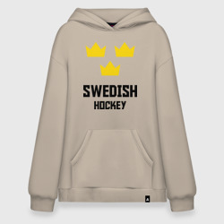 Худи SuperOversize хлопок Swedish Hockey
