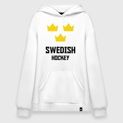 Худи SuperOversize хлопок Swedish Hockey