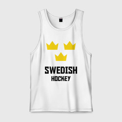 Мужская майка хлопок Swedish Hockey