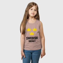 Детская майка хлопок Swedish Hockey - фото 2