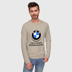 Мужской лонгслив хлопок BMW Driving Machine - фото 2