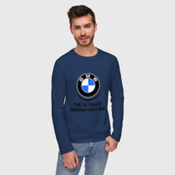 Мужской лонгслив хлопок BMW Driving Machine - фото 2