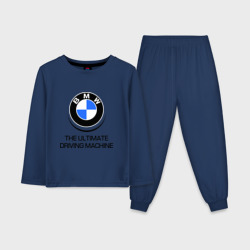 Детская пижама с лонгсливом хлопок BMW Driving Machine
