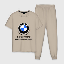 Мужская пижама хлопок BMW Driving Machine