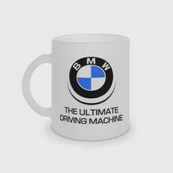 Кружка матовая стеклянная BMW Driving Machine