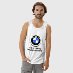 Мужская майка хлопок BMW Driving Machine - фото 2