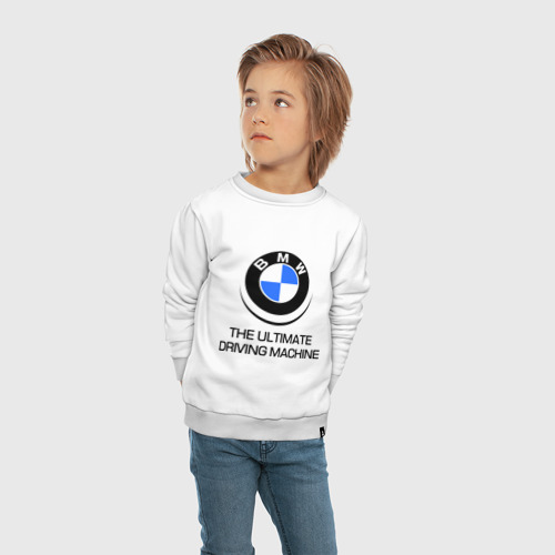 Детский свитшот хлопок BMW Driving Machine - фото 5