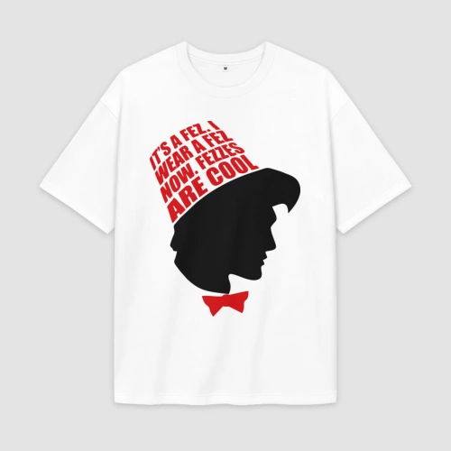 Мужская футболка Oversize хлопок premium Fezzes