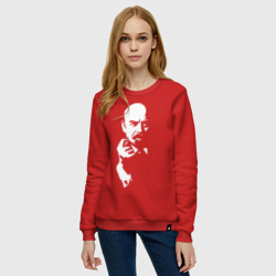 Женский свитшот хлопок Ленин - фото 2