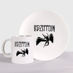 Набор: тарелка + кружка Led Zeppelin