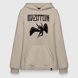 Худи SuperOversize хлопок Led Zeppelin