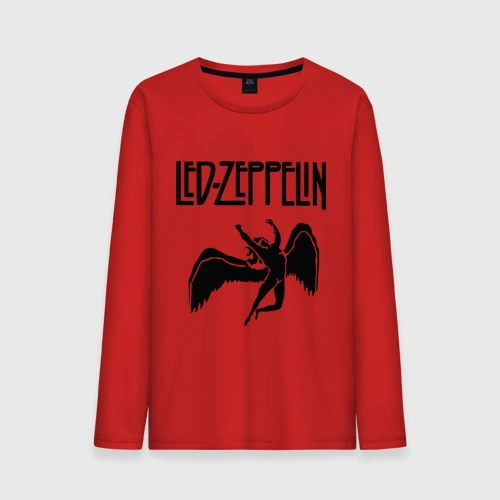 Мужской лонгслив хлопок Led Zeppelin