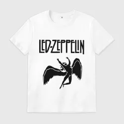 Мужская футболка хлопок Led Zeppelin