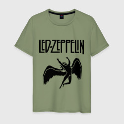 Мужская футболка хлопок Led Zeppelin