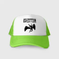 Кепка тракер с сеткой Led Zeppelin