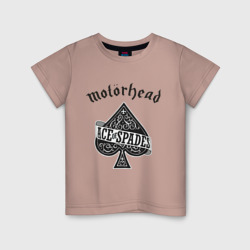 Детская футболка хлопок Motorhead ace of spades