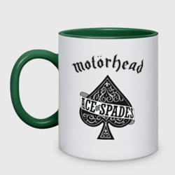 Кружка двухцветная Motorhead ace of spades