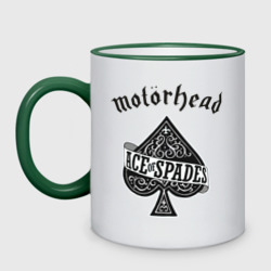 Кружка двухцветная Motorhead ace of spades