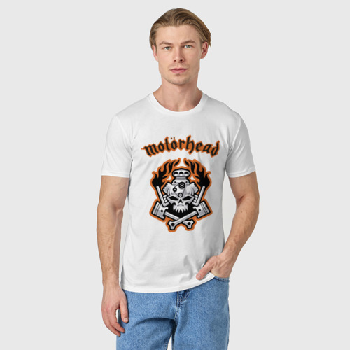 Мужская футболка хлопок Motorhead - фото 3