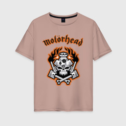 Женская футболка хлопок Oversize Motorhead