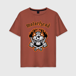 Женская футболка хлопок Oversize Motorhead