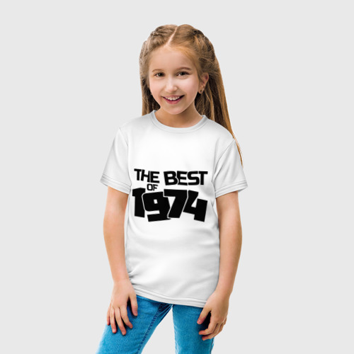 Детская футболка хлопок The best of 1974 - фото 5