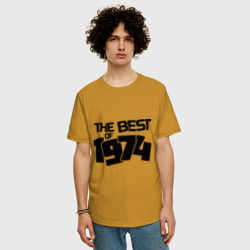 Мужская футболка хлопок Oversize The best of 1974 - фото 2