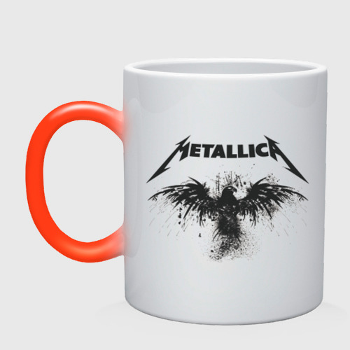 Кружка хамелеон Metallica