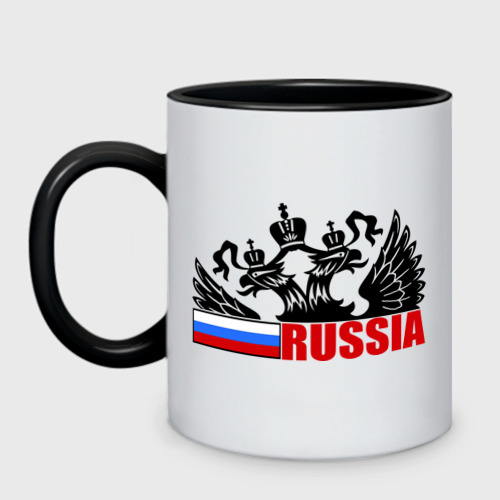 Кружка двухцветная Россия Фото 01 Кружка двухцветная Россия Фото 01