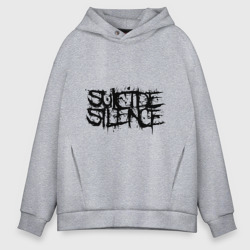 Мужское худи Oversize хлопок Suicide Silence