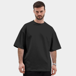 Мужская футболка Oversize хлопок premium Best friends - фото 2