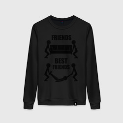 Женский свитшот хлопок Best friends