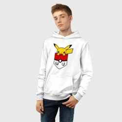 Детская толстовка хлопок Пикачу в кармане - фото 2