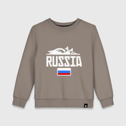 Детский свитшот хлопок Россия Флаг