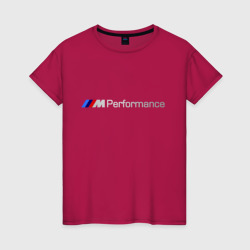 Женская футболка хлопок BMW Performance