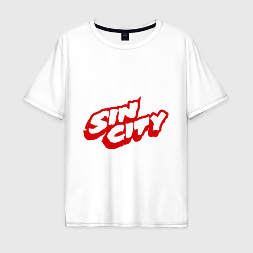 Мужская футболка хлопок Oversize Sin City