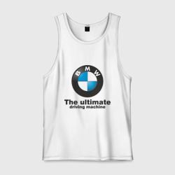 Мужская майка хлопок BMW The ultimate driving machine