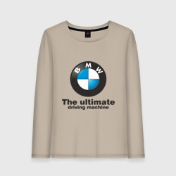 Женский лонгслив хлопок BMW The ultimate driving machine