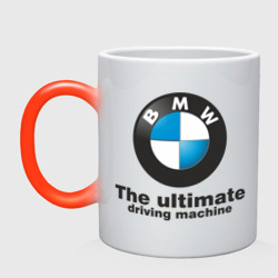 Кружка хамелеон BMW The ultimate driving machine