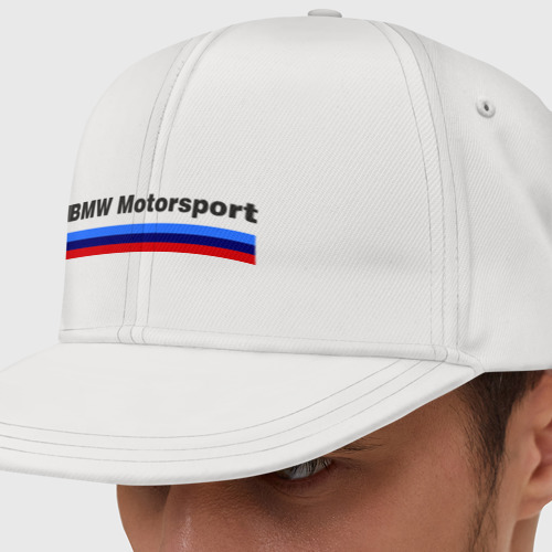 Кепка снепбек с прямым козырьком Bmw Motorsport