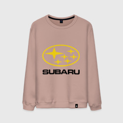 Мужской свитшот хлопок Subaru Logo