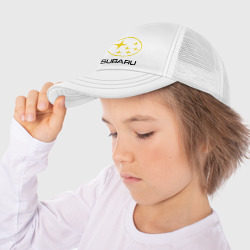 Детская кепка тракер Subaru Logo - фото 2
