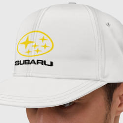 Кепка снепбек с прямым козырьком Subaru Logo