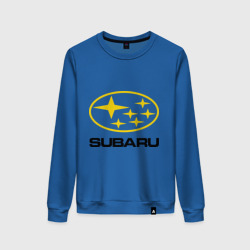 Женский свитшот хлопок Subaru Logo