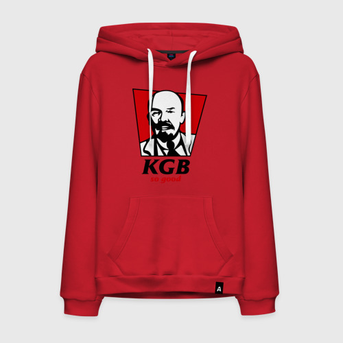 Мужская толстовка хлопок KGB - So Good, цвет красный