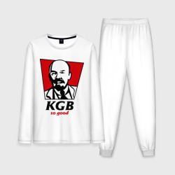 Мужская пижама с лонгсливом хлопок KGB - So Good
