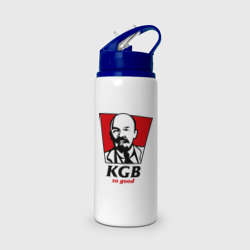 Бутылка для воды с трубочкой KGB - So Good